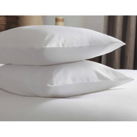 Belledorm Luxury Standard Flannelette Pillowcases