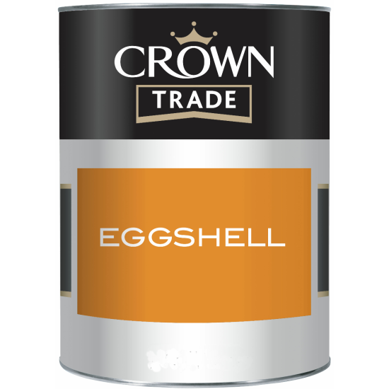 Crown Trade Eggshell Paint 5lt Colours