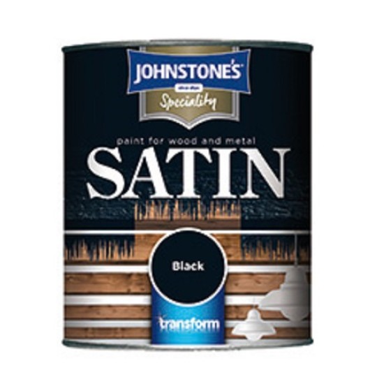 Johnstones Speciality Satin Black Paint