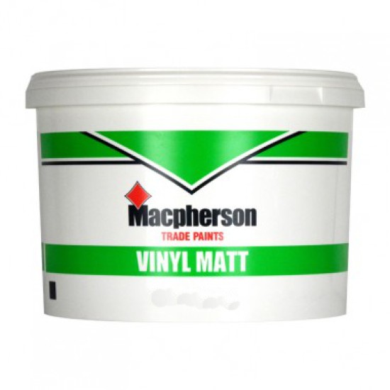 Macpherson Trade Vinyl Matt Paint Black