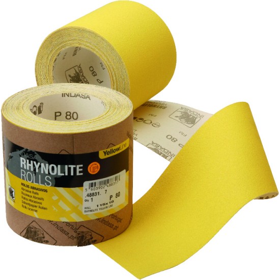 Rhynolite Yellow Aluminium Oxide Sandpaper