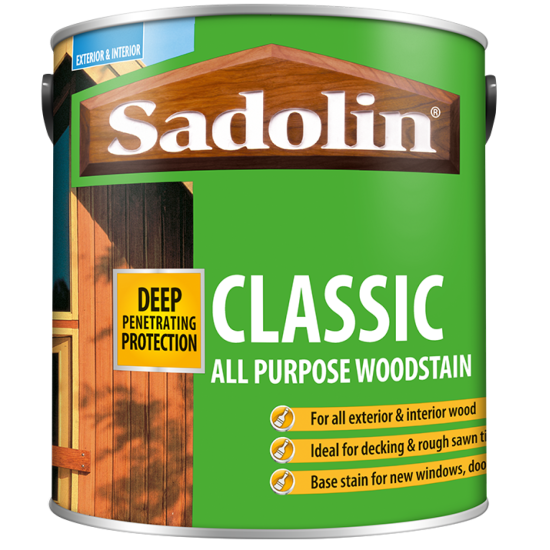 Sadolin Classic All Purpose Woodstain Mixed Colours